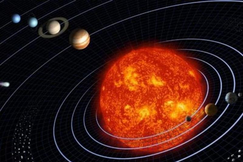 Minh hoa bon hanh tinh da Mercury Venus Earth Mars trong he mat troi gan mat troi nhat